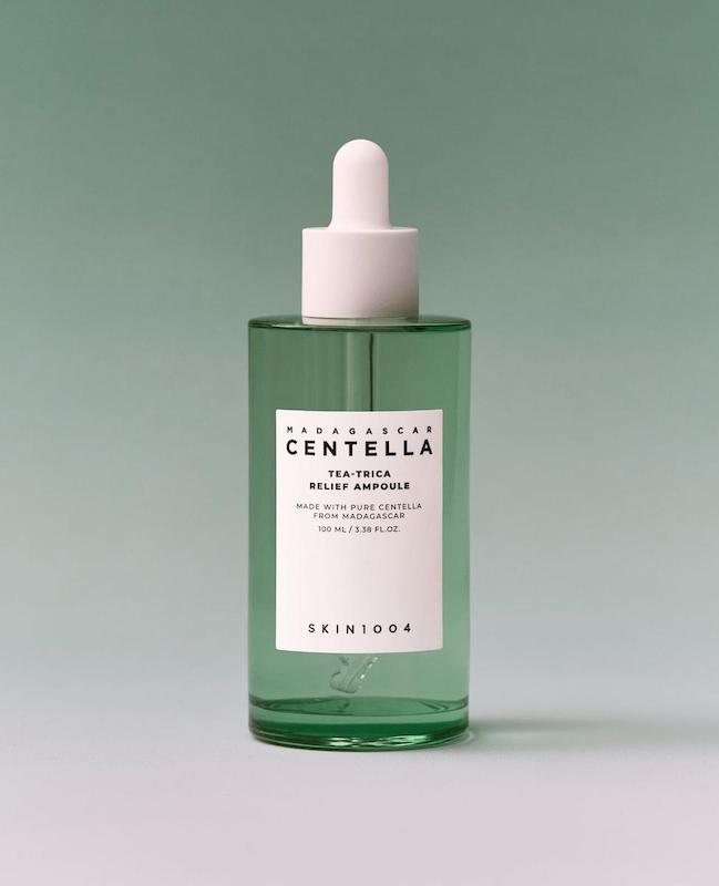 آمپول سنتلا, تسکین دهنده چای تریکا اسکین 1004 SKIN1004 Madagascar Centella Tea-Trica Relief Ampoule