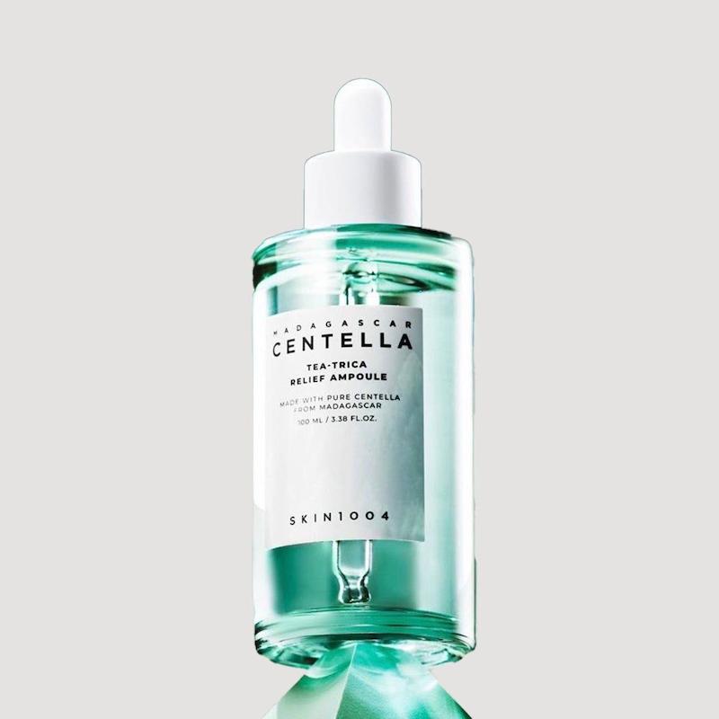 آمپول سنتلا, تسکین دهنده چای تریکا اسکین 1004 SKIN1004 Madagascar Centella Tea-Trica Relief Ampoule