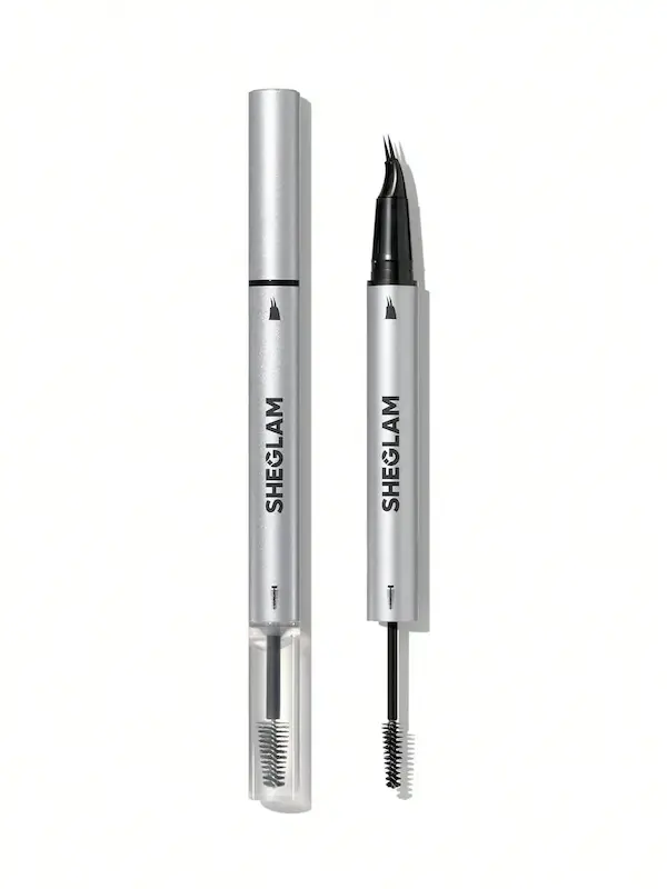 قلم حالت دهنده طبیعی ابرو دو سر Real Flow Laminating Brow Pen شیگلم | SHEGLAM