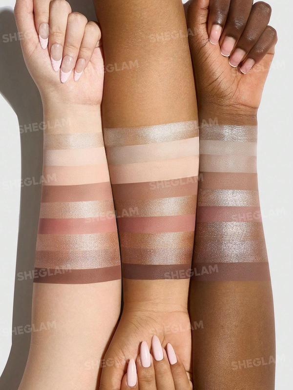 پالت سایه چشم ۹ رنگ مدل Mauve Mood Palette