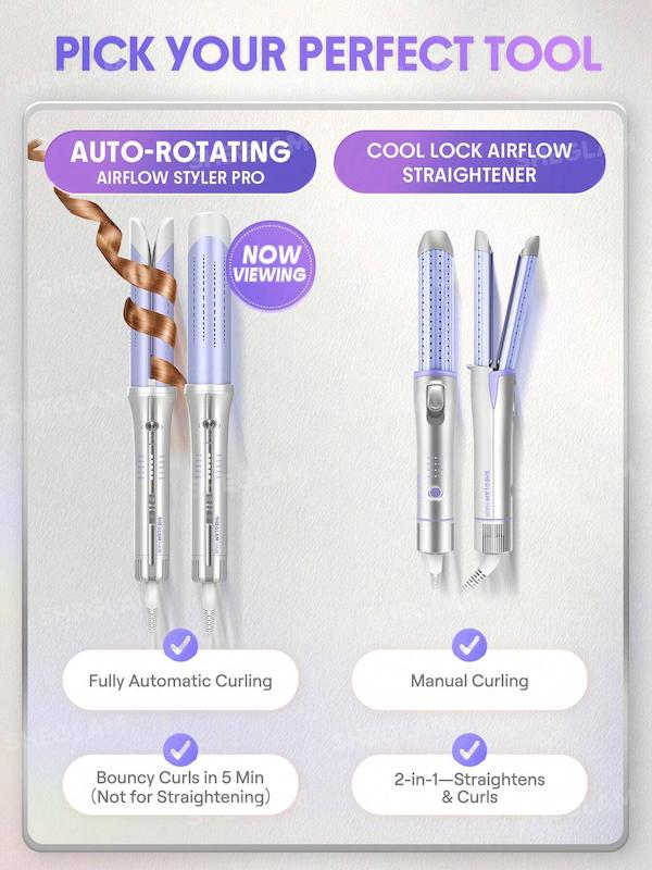 کرلی سرد پرو one touch airflow styler pro(چرخشی اتوماتیک)
