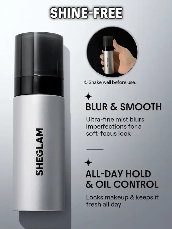 اسپری فیکس ضد آب و مات کننده شیگلم مدل Camera On Blurring Waterproof Setting Spray