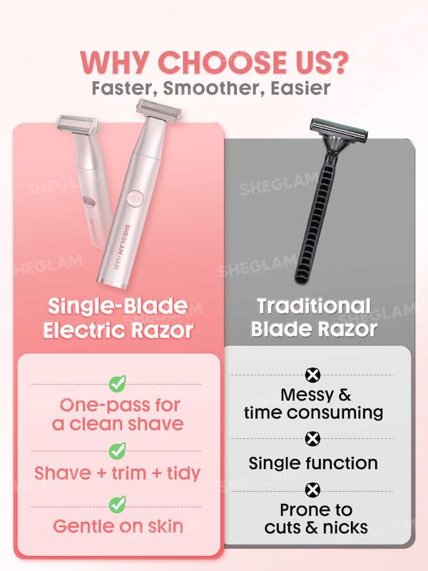 شیور برقی تک تیغه مدل اسموث مووز Smooth Moves Single-Blade Electric Razor