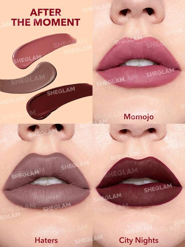 ست سه عددی رژلب مایع مات شیگلم مدل MATTE ALLURE MINI