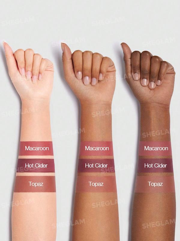 ست سه عددی رژلب مایع مات شیگلم مدل MATTE ALLURE MINI