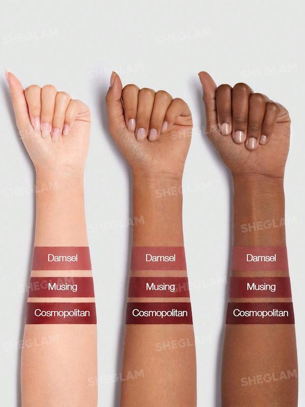 ست سه عددی رژلب مایع مات شیگلم مدل MATTE ALLURE MINI