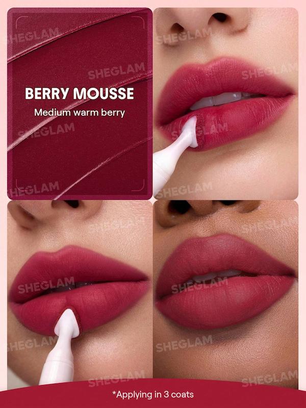 رژ لب مات مخملی شیگلم مدل مارشمالو پاف Marshmallow Puff Lip Blur Pen