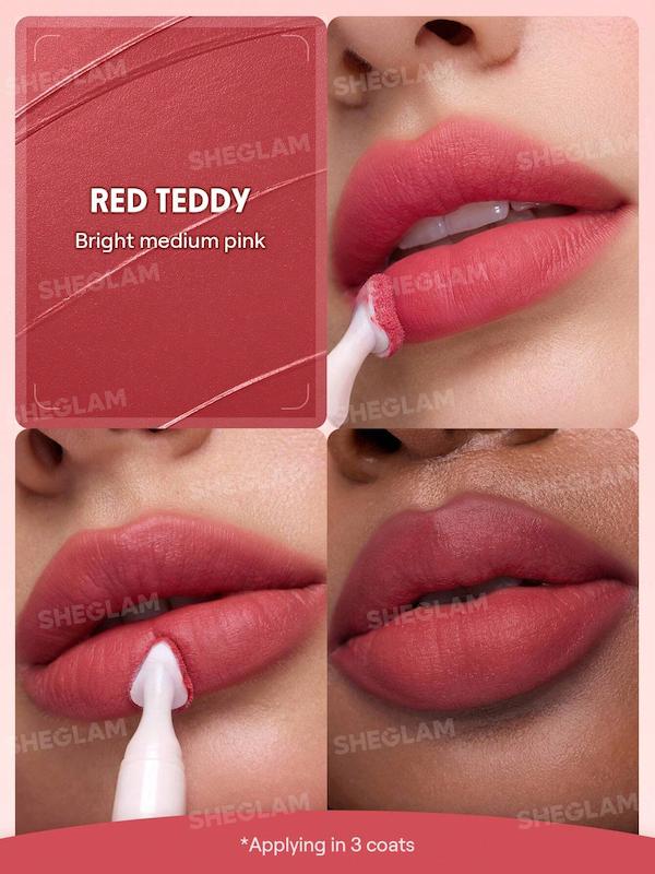 رژ لب مات مخملی شیگلم مدل مارشمالو پاف Marshmallow Puff Lip Blur Pen