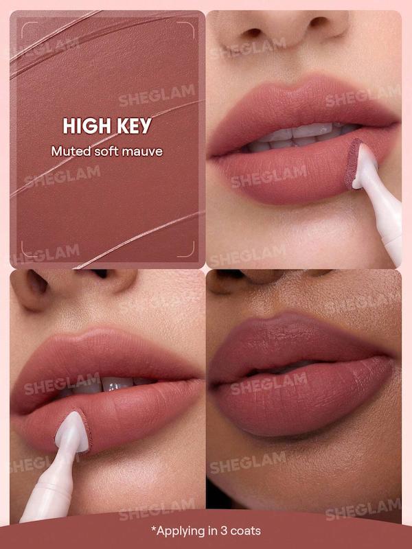 رژ لب مات مخملی شیگلم مدل مارشمالو پاف Marshmallow Puff Lip Blur Pen