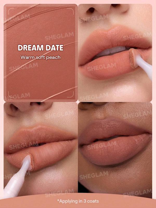 رژ لب مات مخملی شیگلم مدل مارشمالو پاف Marshmallow Puff Lip Blur Pen