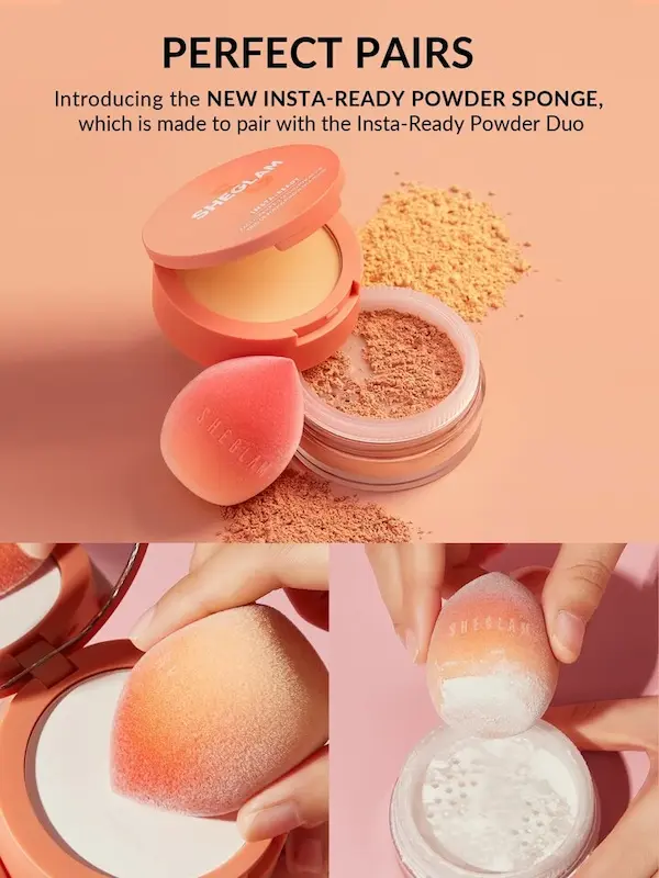 پودر فیکس دوطبقه شیگلم مدل Insta-Ready Duo