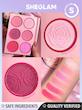 پلت رژگونه ۶ تایی رنگ Blushing Bouquet شیگلم