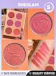 پلت رژگونه ۶ تایی رنگ Verschiedenfarbig شیگلم