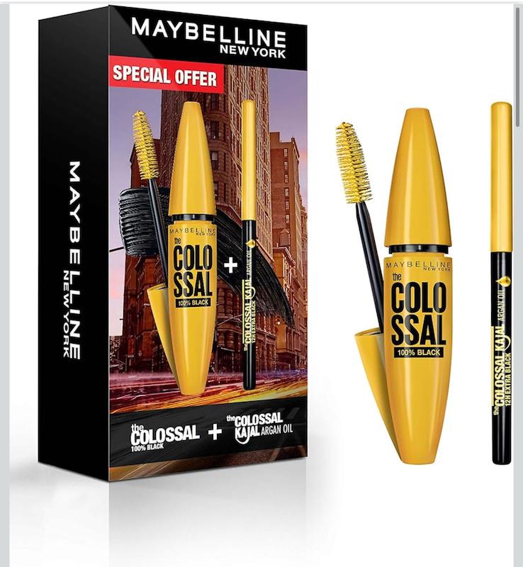 پک ۲ عددی ریمل و مداد چشم colossal میبلین 