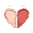 رژگونه و پودر فیکس قلبی Charlotte tilbury رنگ peach
