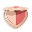 رژگونه و پودر فیکس قلبی Charlotte tilbury رنگ peach