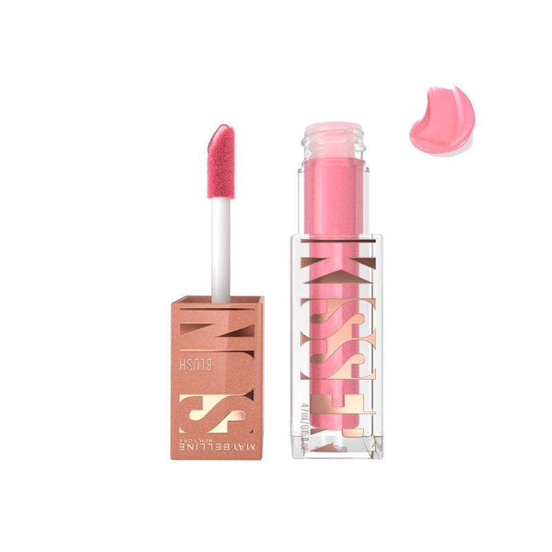 رژگونه sun-kissed رنگ lazing blush میبلین 