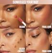 رژگونه sun-kissed رنگ lazing blush میبلین 