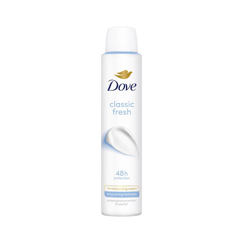 اسپری ضد تعریق dove رایحه classic fresh