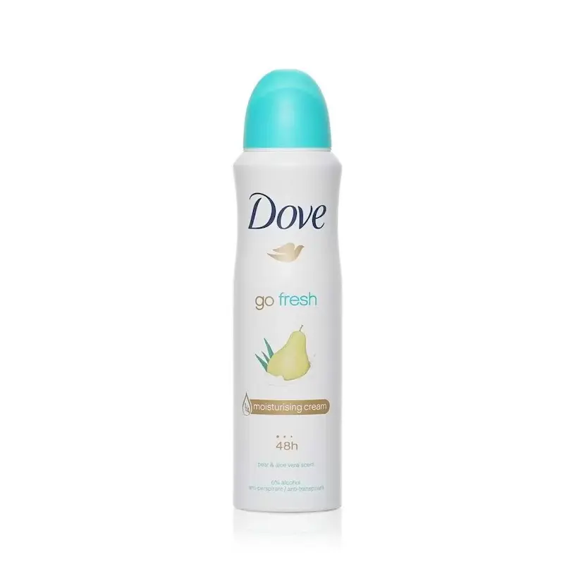 اسپری ضد تعریق dove رایحه گلابی