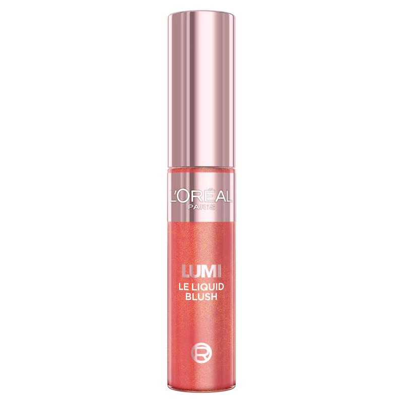رژگونه هایلایتری Lumi رنگ gold pink لورال L’Oréal 