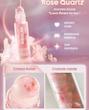 روغن لب شیگلم مدل کریستال رنگ Rose Quartz