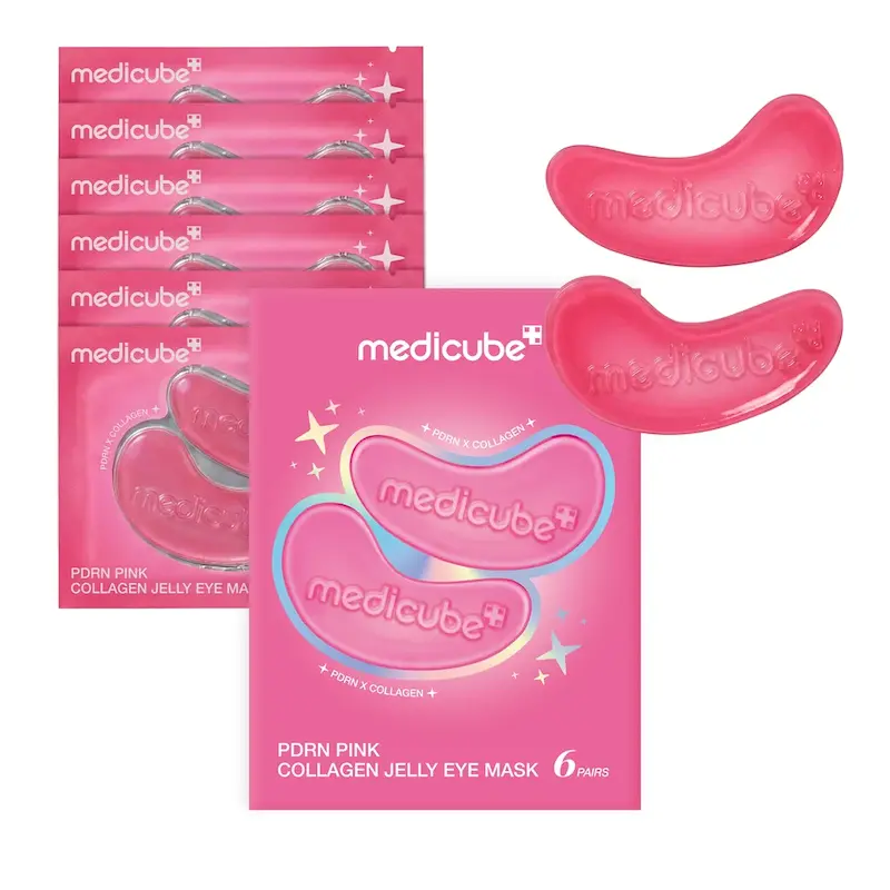 ماسک / پچ زیر چشم مدیکوب ۲۸ عددی PDRN Pink Collagen Jelly