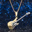 گردنبند طرح گیتار 3رنگ