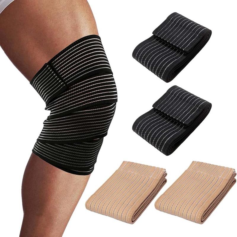 زانو بند ورزشی کشی دوتایی