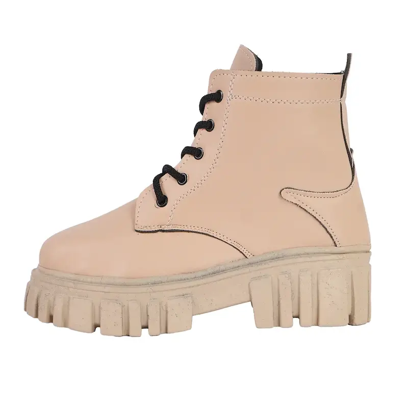 نیم بوت زنانه کرم 