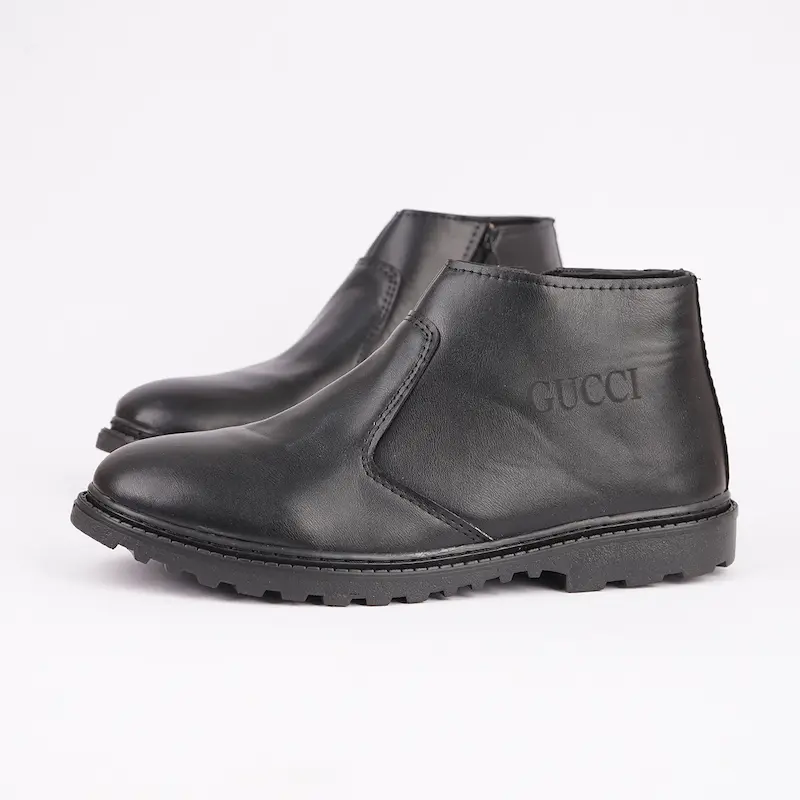 نیم بوت مردانه چرم