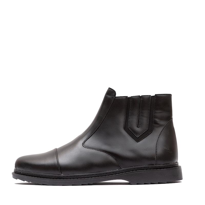 نیم بوت مردانه مشکی 