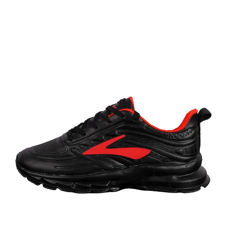 کفش اسپرت مردانه مشکی قرمز