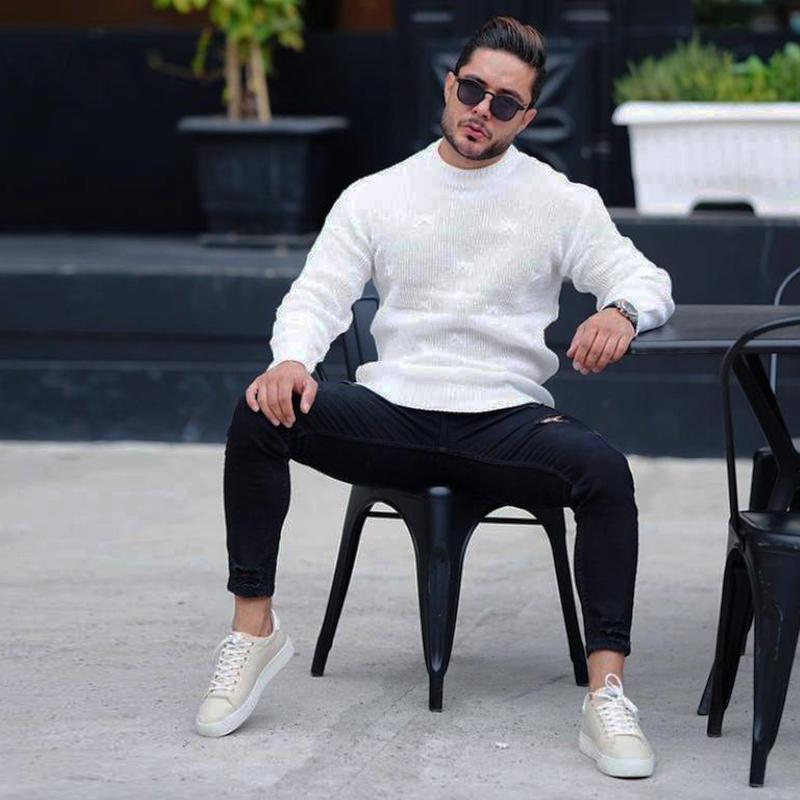 پلیور زاپ دار 