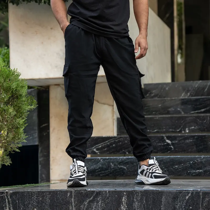 شلوار اسلش مردانه مشکی