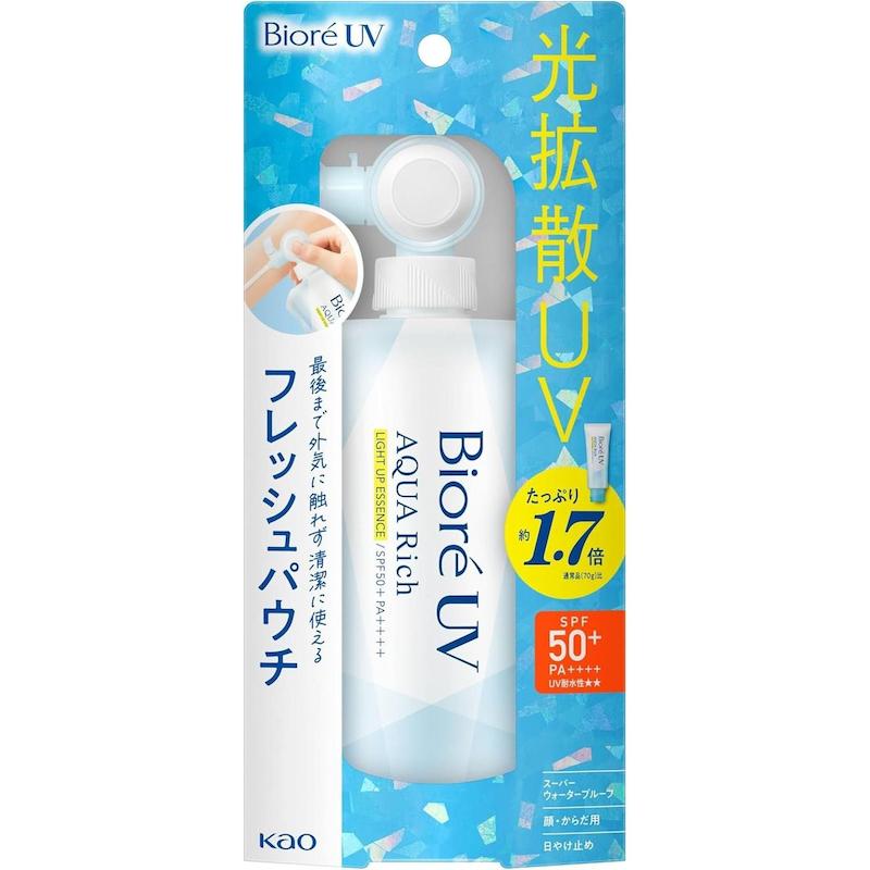 کرم ضد آفتاب یو وی آکوا ریچ بیوره | ++++Kao Biore UV Aqua Rich Light Up Essence SPF 50+ PA