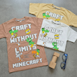 تیشرت سوپر نخ ماینکرافت پسرانه minecraft دخترانه