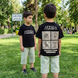 ست تیشرت سوپر نخ و شلوارک کتان پسرانه بچگانه 