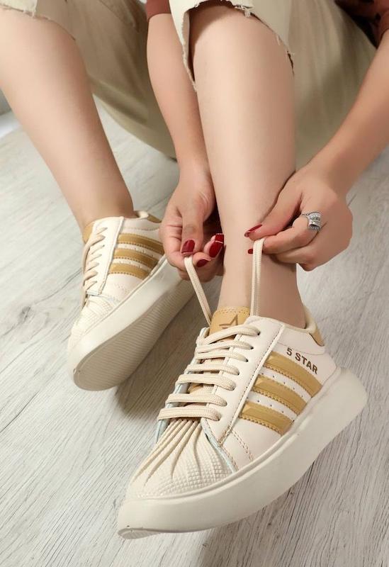 کتونی آدیداس مدل سامبا دخترانه راحتی و طبی سه خط آل استار زنانه