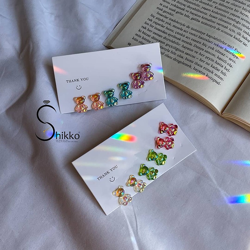 پک گوشواره خرسی 