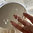 گوشواره ماه نقره