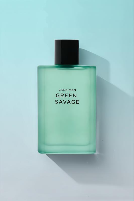 عطر گرین سوج زارا حجم 90 میل GREEN SAVAGE ZARA EDT 