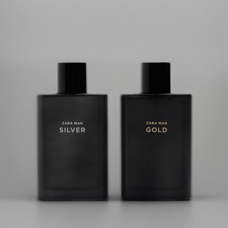 عطر مردانه سیلور + گلد زارا بسته بندی دو تایی حجم هریک 90 میل SILVER + GOLD 90ML 