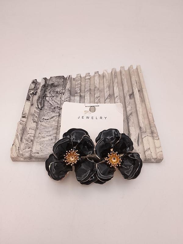 گوشواره فانتزی طرح میناکاری