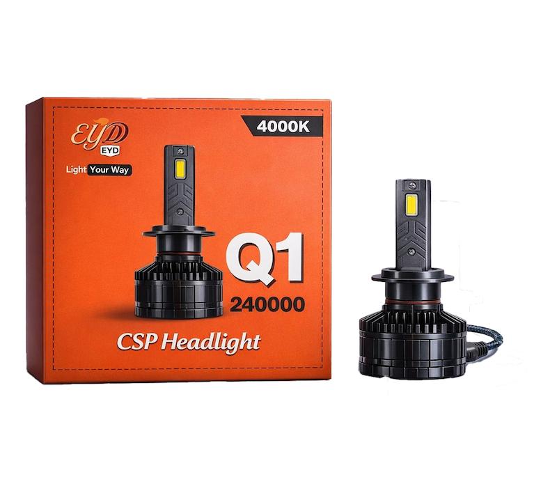 هدلایت نور فابریک برند EYD مدل Q1 پایه H4
