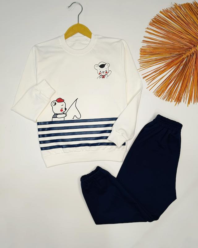 ست بلوز شلوار خرسی کد 4566