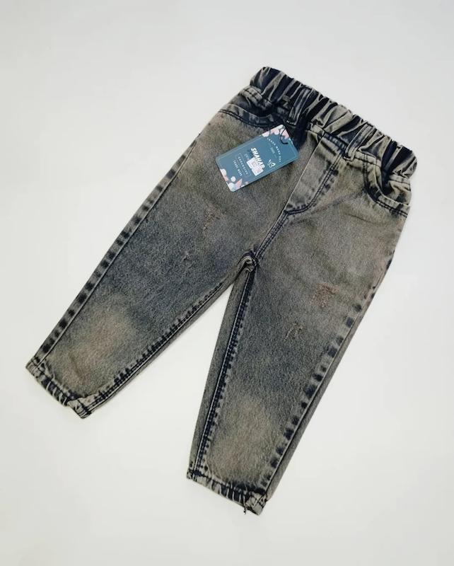 شلوار جین مام استایل کد 4577