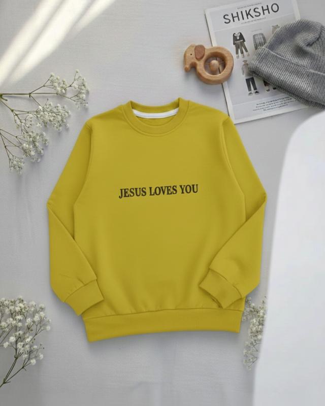 بلوز پشت و رو چاپ jesus کد 4458