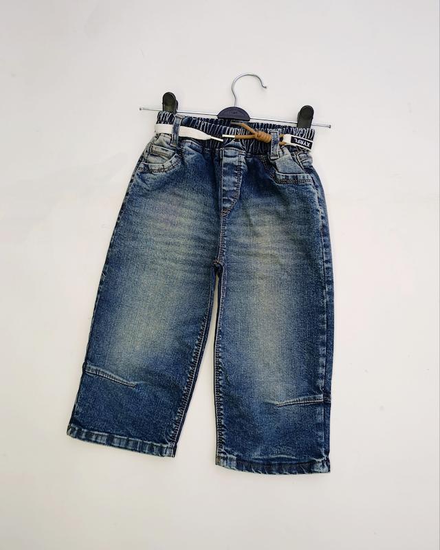 شلوار بگ جین کد 4635