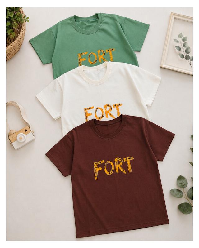 تیشرت تک Fort کد 4988